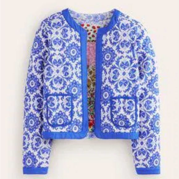 Boden Jackets & Blazers - BODEN Quilted Reversible Jacket US 10
